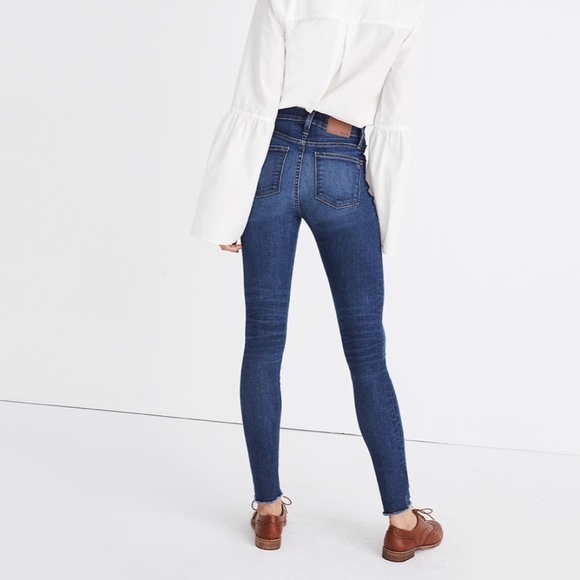 MADEWELL 9" High-Rise Skinny Jeans: Destructed Edition - Picture 2 of 14